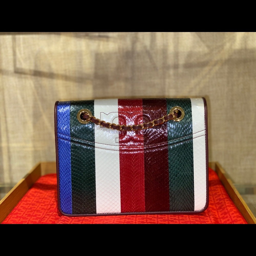 TORY BURCH SAVANNAH CONVERTIBLE SHOULDER BAG - Picture 3 of 9